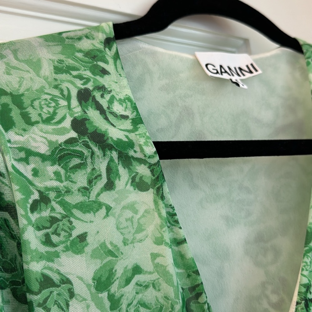 Ganni floral print dress - Picture 8 of 10